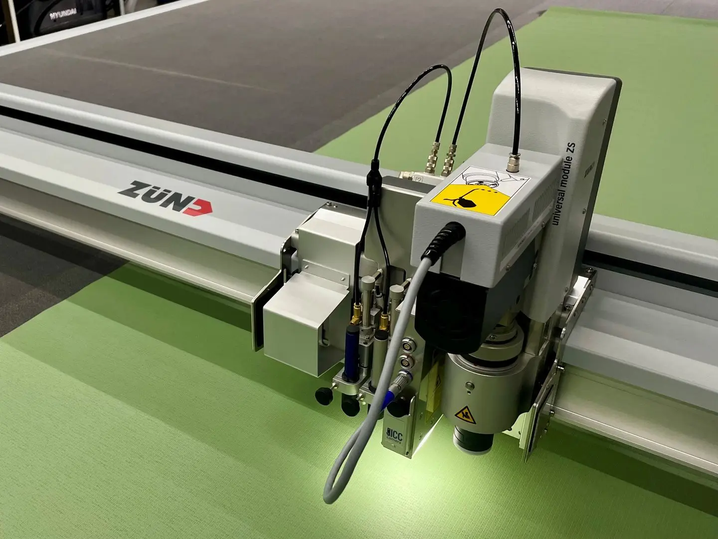 Productie EcoScreen Moss Green Block